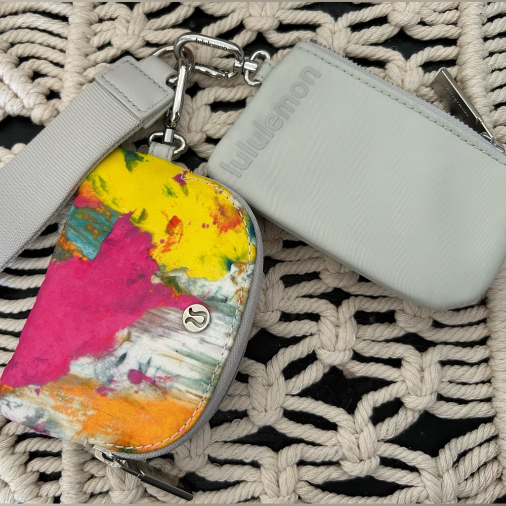 Lululemon Dual Pouch Wristlet Multi